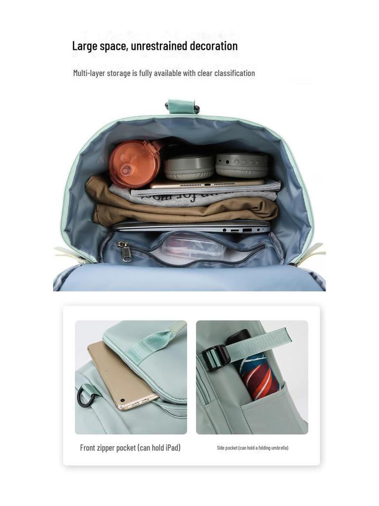 Durable Oxford Cloth Travel and Fitness Bag: Stylish, Wear-Resistant, Versatile Storage for Sports and Yoga