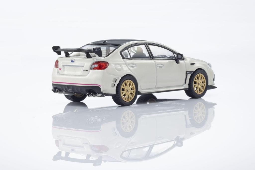 KYOSHO MINI CAR & BOOK Subaru S209 White K07124W