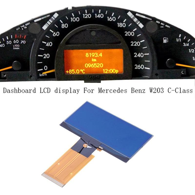 Dashboard LCD Display For Mercedes Benz W203 C-Class LCD Screen Instrument Cluster Pixel как