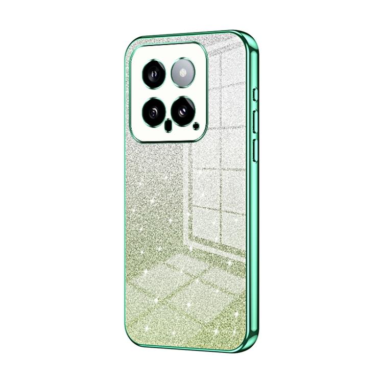 Gradient Glitter Powder Electroplated Phone Case