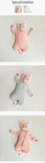 Unisex Newborn Long Sleeve Cotton Bodysuit for All Seasons