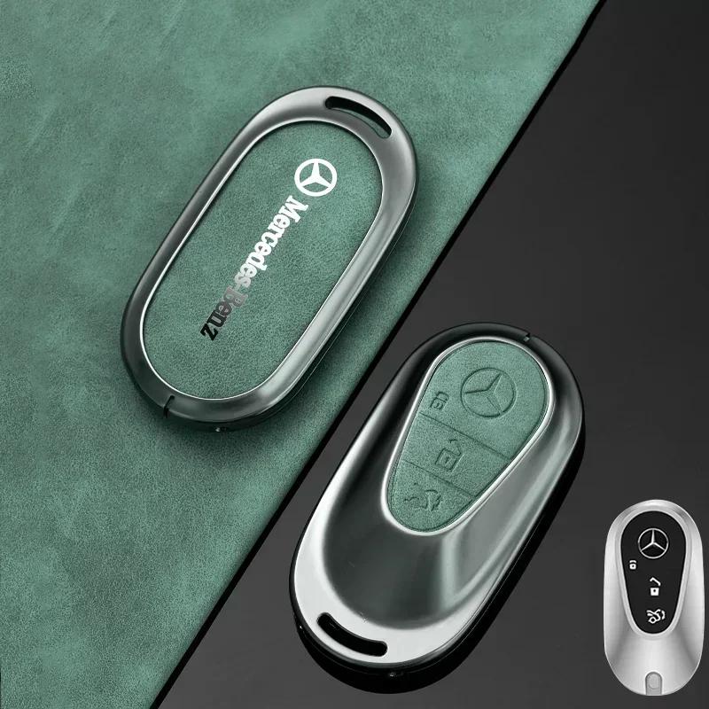 

Zine Alloy Car Key Case Cover Shell Protector For Mercedes Benz 2022 C S Class W206 W223 S350 C260 C300 S400 S450 S500 Accessory