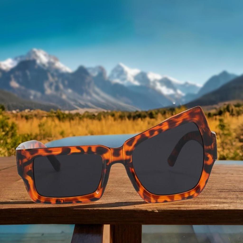 Funny Sunglasses Eyeglasses Eyewear Lightweight Versatile Irregular Stylish for Beach