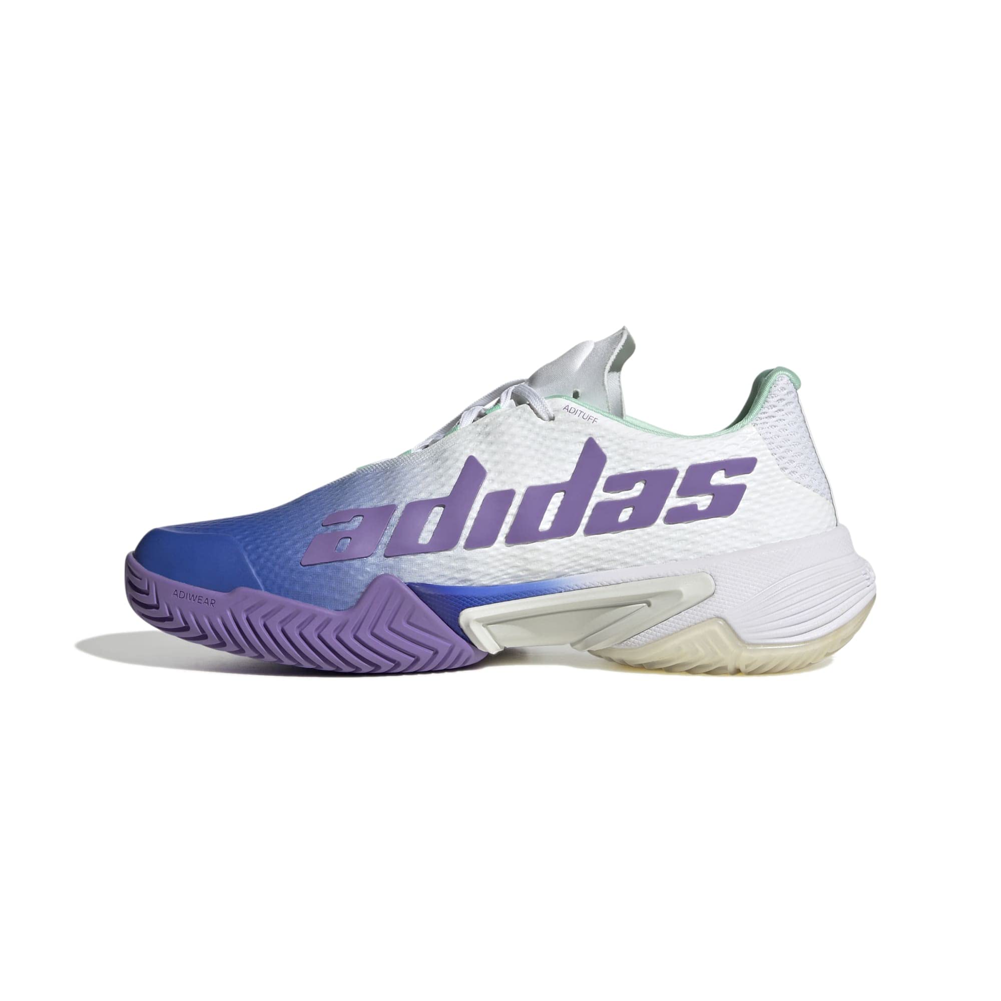 

Теннисные туфли Barricade Tennis Lucid Mint cm [Adidas] женские синие/фиолетовые Fusion/Pulse (HP7417) +24,5