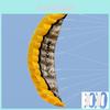 Vibrant Yellow 2.5m Dual Line Parafoil Parachute Stunt Sport Kite Ideal For Outdoor Fun