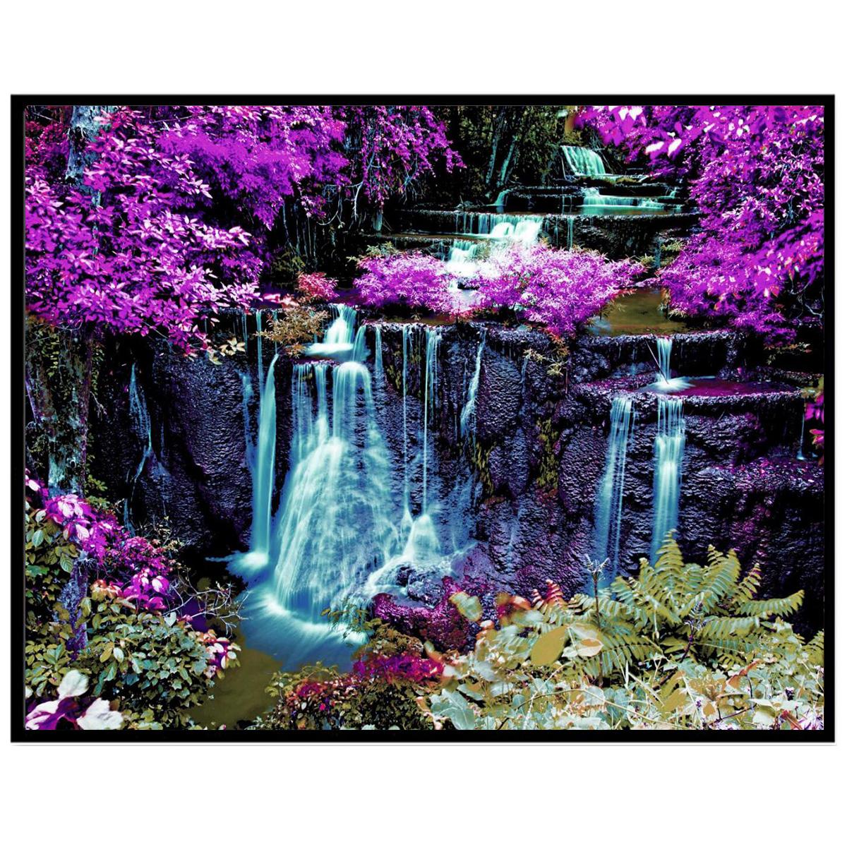 

Алмазная картина «сделай сам», новый 5D пейзаж, лесная лошадь, алмазная мозаика, садовый набор для вышивки крестом, украшение дома, подарок ручной работы 25x30cm