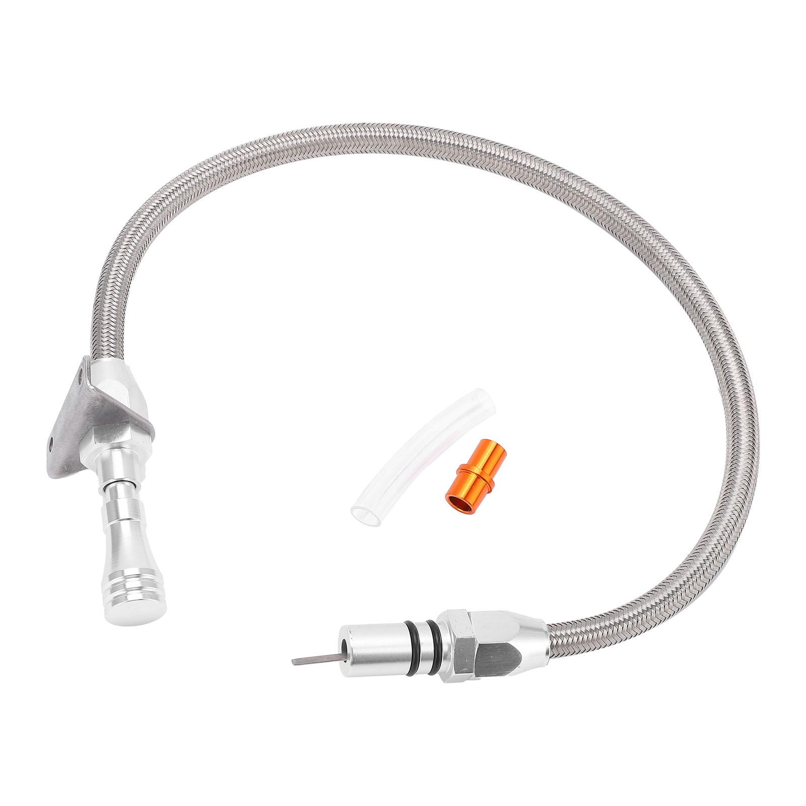 Igeteck Unisex Flexible Transmission Dipstick Replacement For Sbc Bbc Th400 Th350 Turbo Transmission