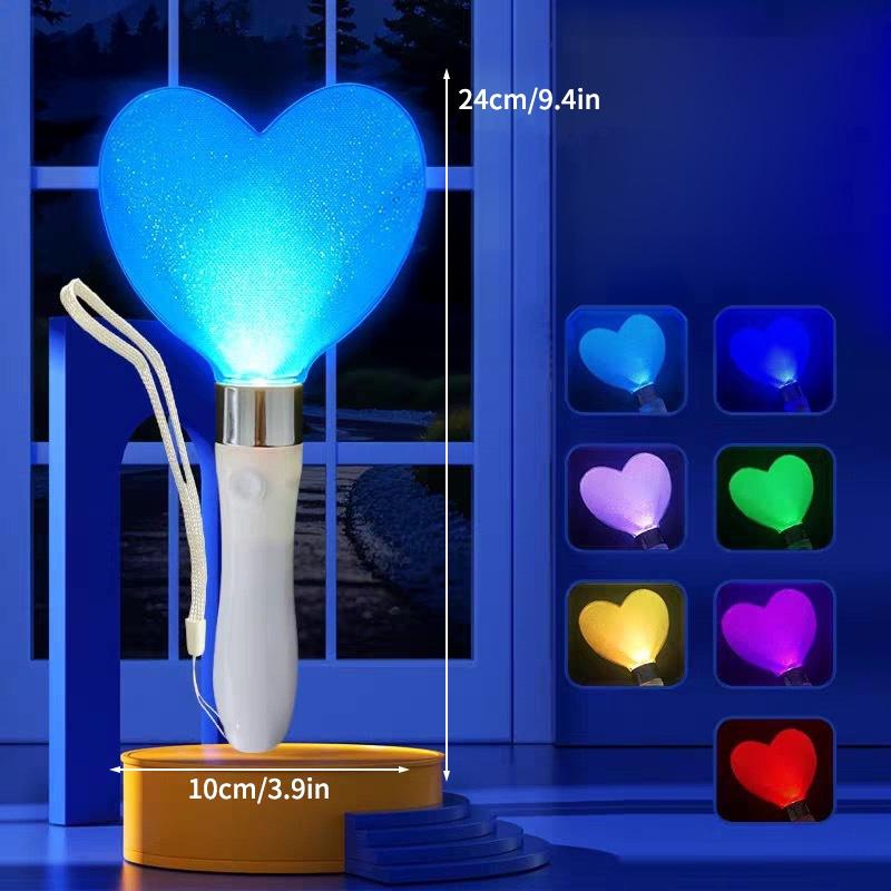 Color Changing Glow Stick Kpop Lightstick Concert Support Stick LED Light Rods Wedding Party Time Halloween Lighting Decor
