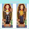 Figuras de PVC Jessie e Woody Ativadas por Voz de Toy Story para Decoração de Sala de Brinquedos