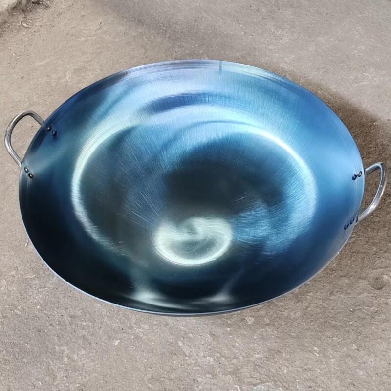 Zhishi 32cm Double-Handled Wrought Iron Pot