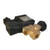 2-Position 2-Way Adjustable Steam Solenoid Valve TJF-08 G1/4" Hot Table Iron Steam Valve Ac220v Dc24v Direct Acting VITON 150℃