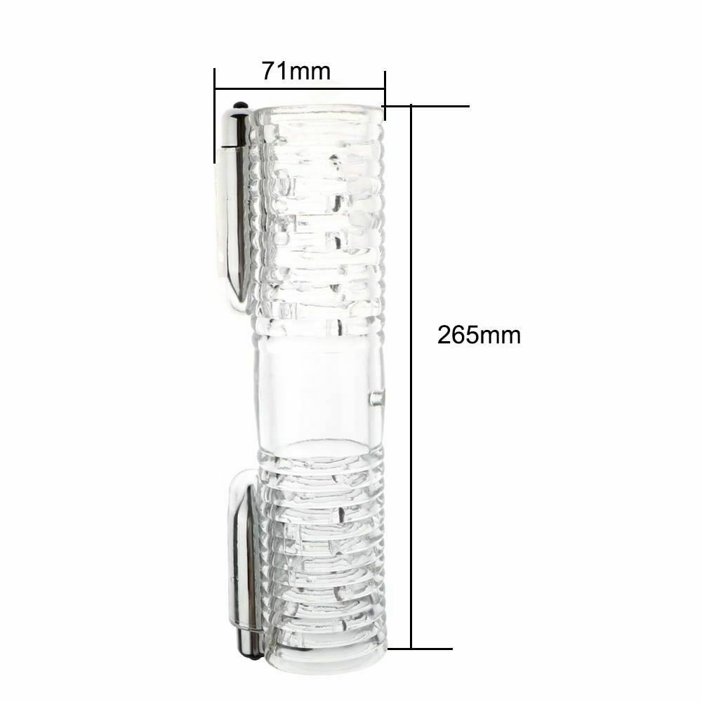 Double Ended Massager Stroker Masturbation Gay Cup Men Masturbators