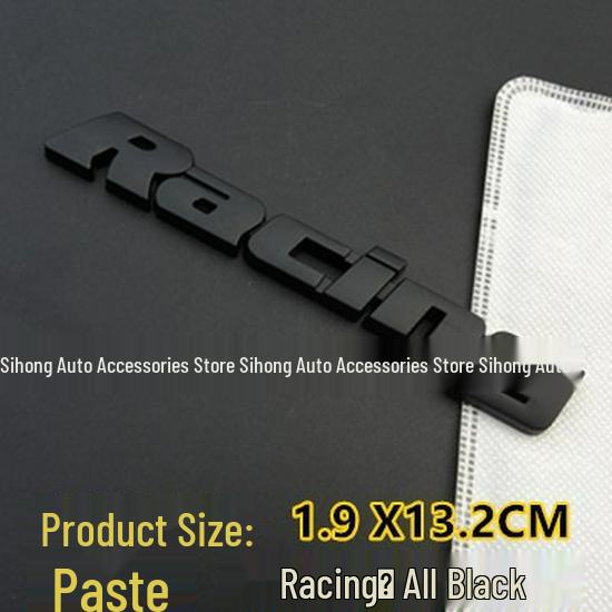 Ford Metal Racing Car Emblem Sticker