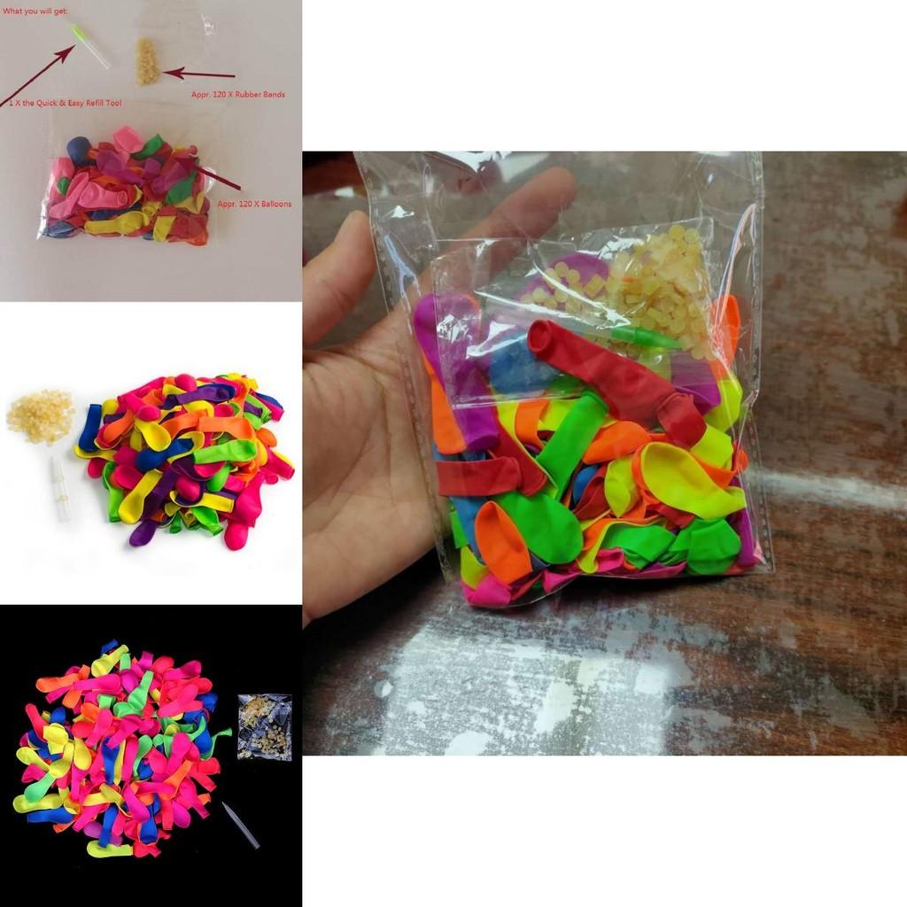 Grain Tool Pack With 120 500 And 1000 Pack Refill For Kids Water Fight Play