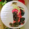 Ancient Style Lanterns: Japanese & Chinese Festive Paper Decorations