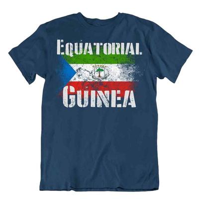Equatorial Guinea Flag Tshirt T Shirt Tee Top City Map Mainland Silk Cotton Tree