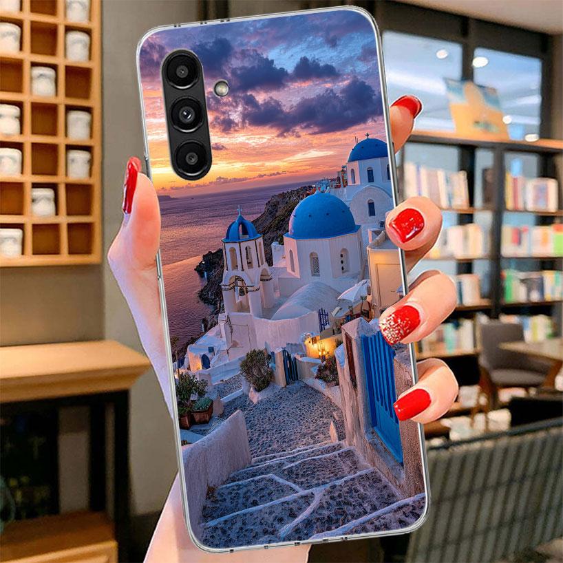 

Greece In Summer Santorini Phone Case For Samsung Galaxy A17 A37 A57 A16 A26 A36 A56 A15 A25 A35 A55 A14 A24 A34 A54 A13 A23 A33 Samsung A13 5G