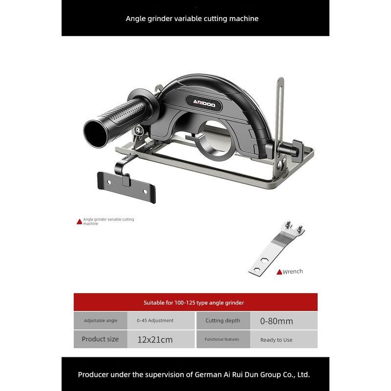 

Угловая шлифмашина Ручная мельница Полировальная машина Отрезная машина Основа для реставрации Защитный кожух для цепной пилы Кронштейн для циркулярных пил Деревообрабатывающий стол Пила Angle grinder variable cutting machine