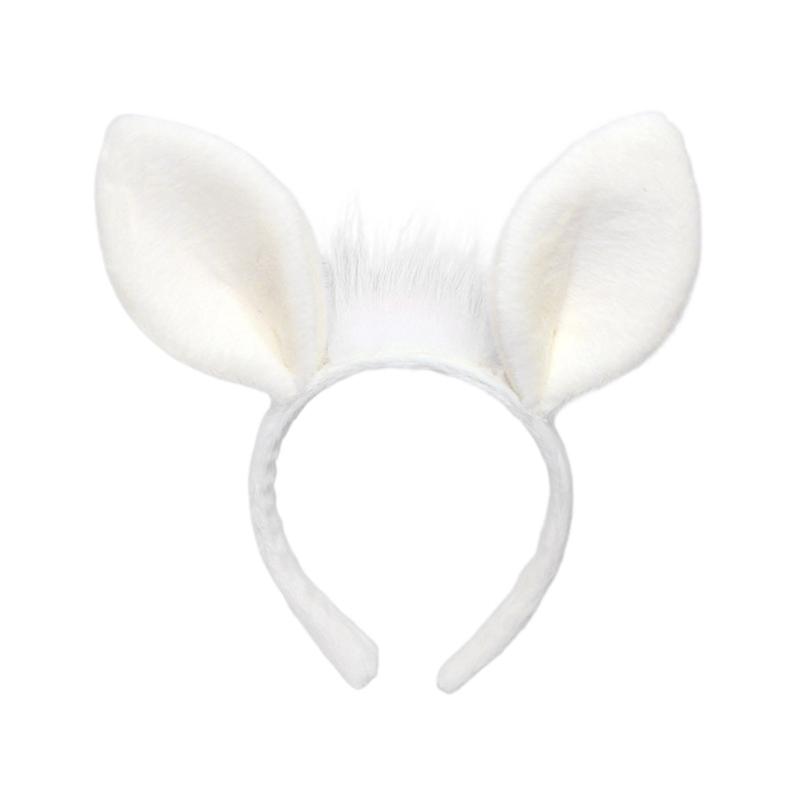 Plush Horse Ears Headbands With NonSlip Grip For Role Play And Halloween Activities