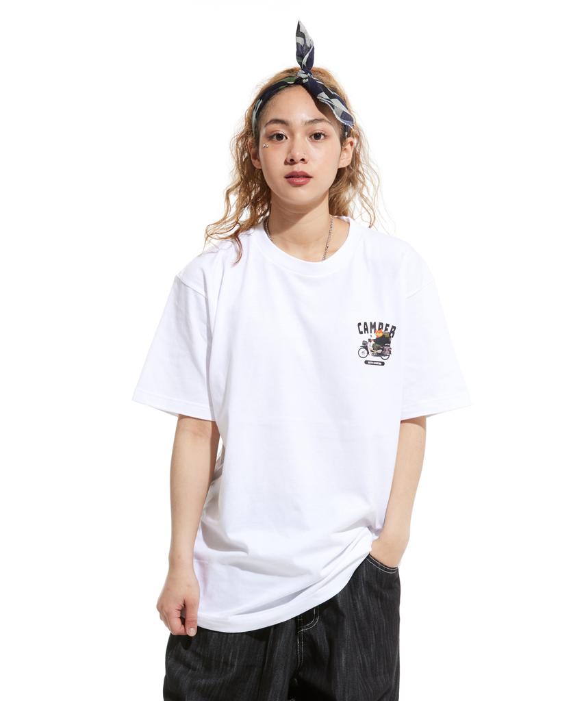 CREAM SODA LAB Small Logo Motocamp & Surfer Short Sleeve T-Shirt Set