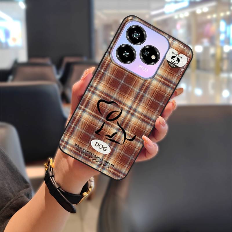 Silicone Back Cover Phone Case For ZTE Blade V60 Design/Axon 60 Lite Anti-knock Cartoon Anti-dust Animals Phone Pouch