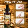 YUITIKUE 3 Days Bee Venom Nail Essence 30ml Keratin Strengthen Brittle Nails Repair Damaged Fingernail Toenail Care