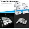 12Pcs Car Steering Wheel Button Sticker Trim Replacement for C V GLC Class W205