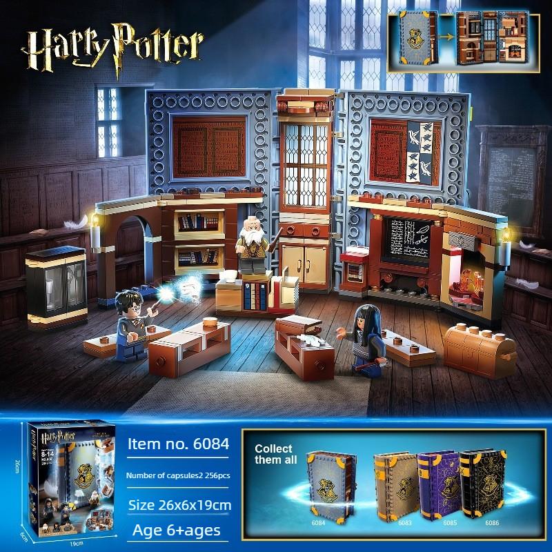 Collection of 6 Magic Books, Magic Classroom Gifts Building Blocks, Gift Children's Toys Toy Building Blocks,76397 76382 76396