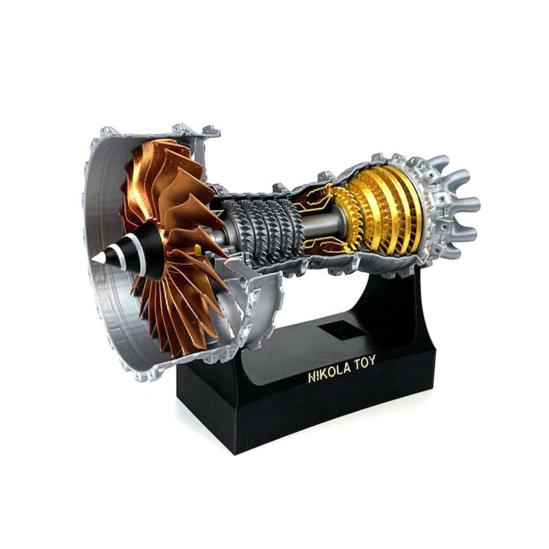 

Модель турбореактивного двигателя TR900, авиационный двигатель, модель турбореактивного двигателя, механическая образовательная игрушка для взрослых United States