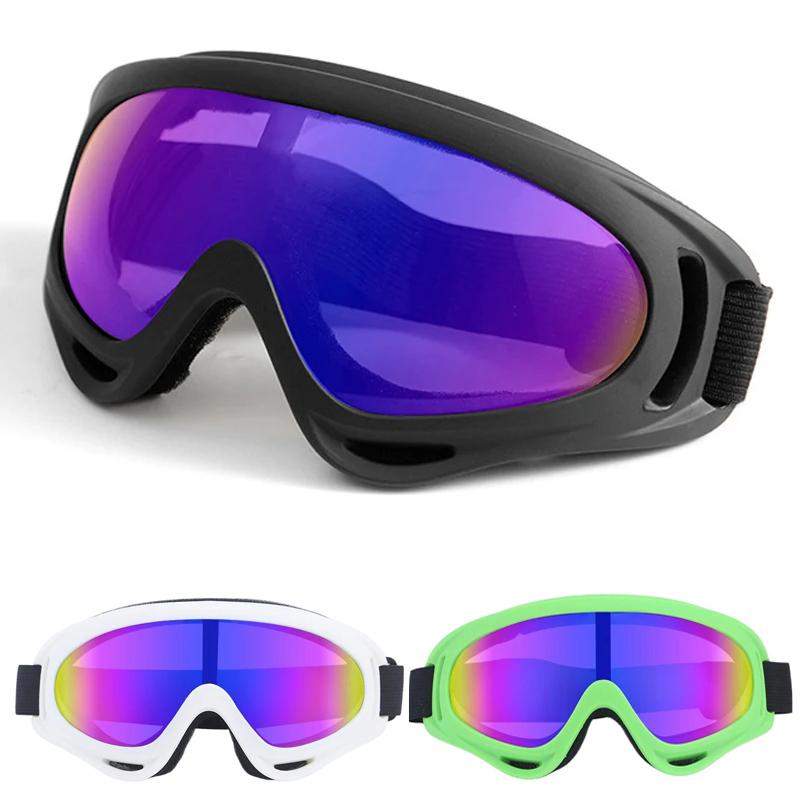 Skiing Goggles Cycling Motorcycle Windproof Goggles Anti-fog UV400 Snowboard Snow Goggles Winter Outdoor Sport Skiing Eyewear