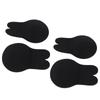 4Pcs Adhesive Pasties Washable Reusable Health Safe Practical Adhesive Intangible Bra for Dance