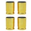 4Pcs/Set Creative Bullet Cup Set 3oz Plastic Wine Glass Bullet Caliber Wine Cup Drinking Shot Glass for Party Supplies
