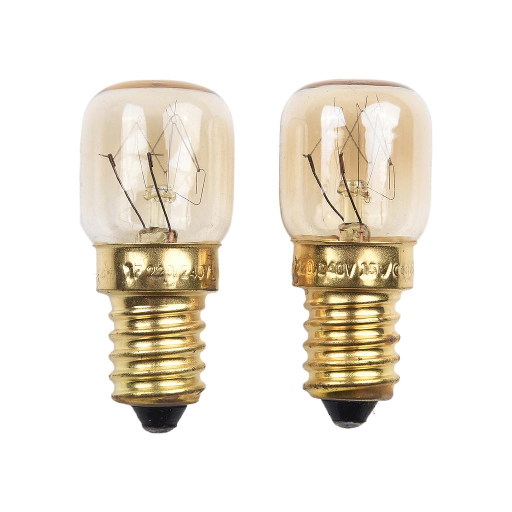 4PCS 15W 25W Salt Lamp Globe Bulb 220-240V E14 Oven Light Bulb Replacement For Chandeliers Wall Sconces Refrigerators Microwaves