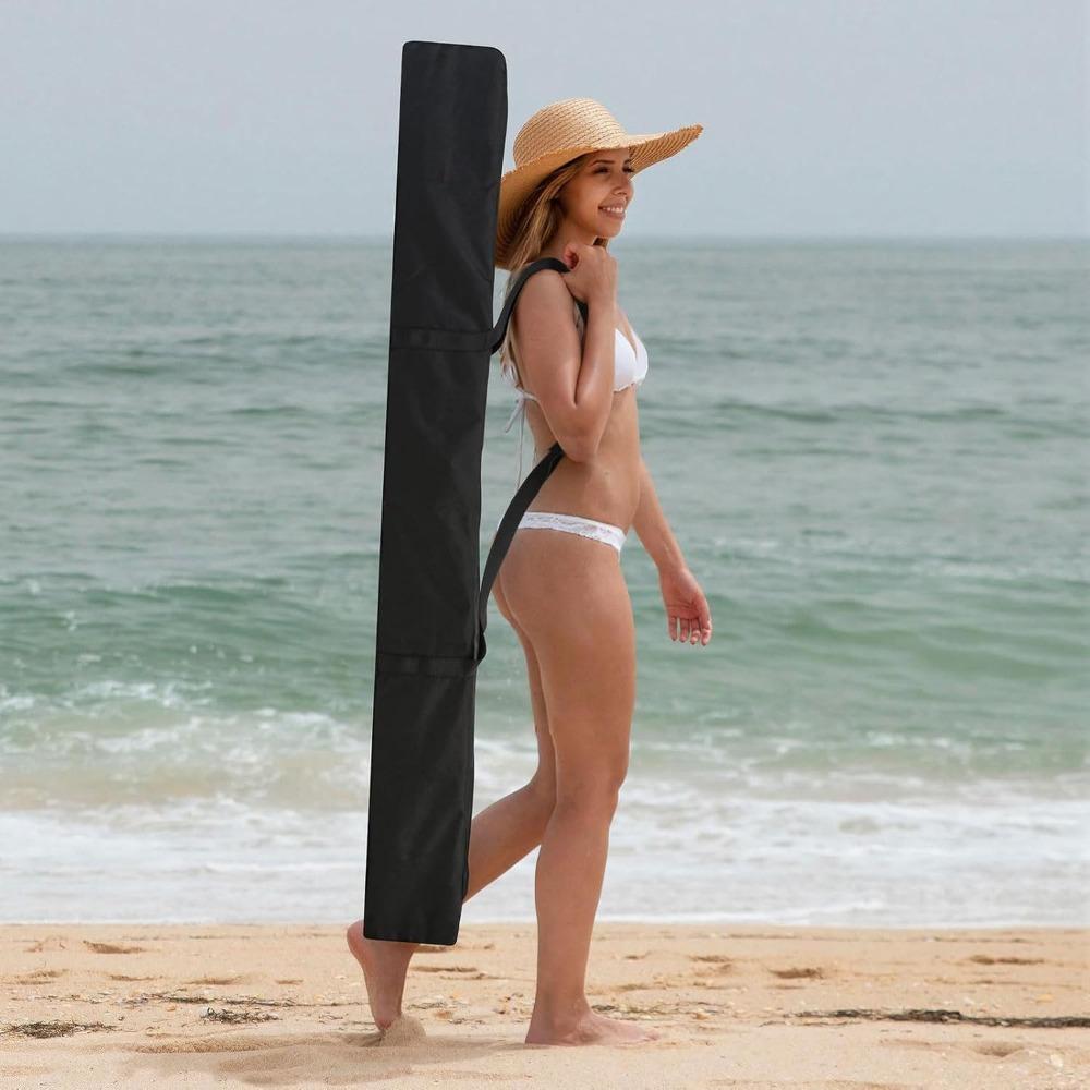 With Zipper Beach Umbrella Bag Oxford Fabric Protective Storage Carrier Carrying Case  Camping