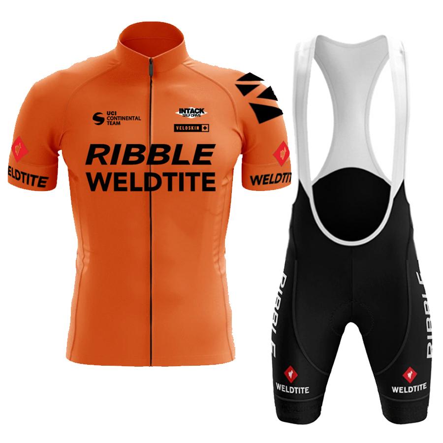 2026 Men's Summer Cycling Jersey Set Lightweight Quick-Dry Breathable Bike Wear with Padded Shorts for Road Mountain Bike