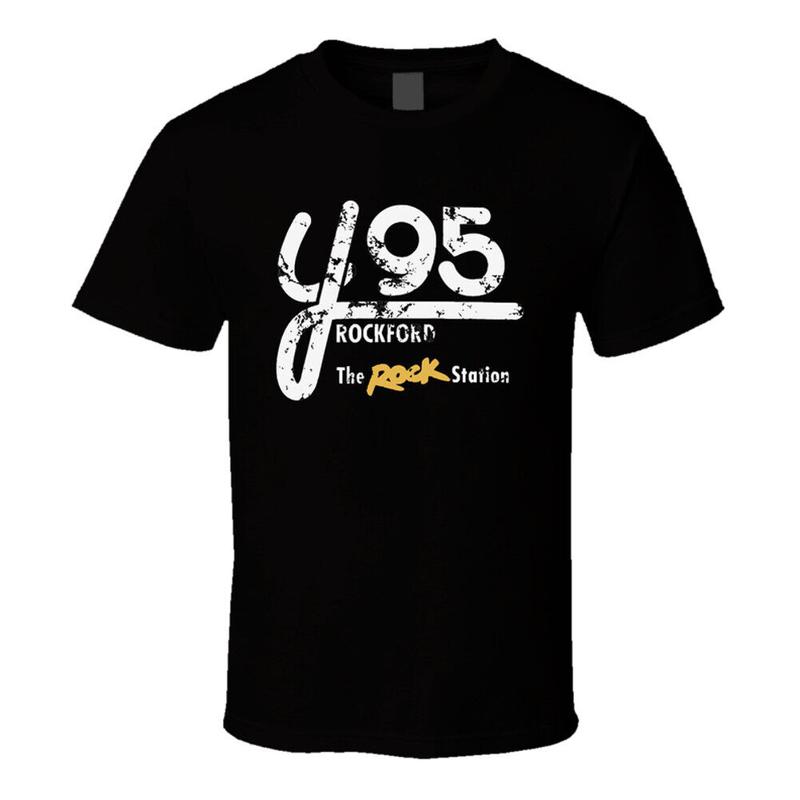 Y95 Radio Rockford T Shirt S
