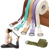 179/184x2.5cm Yoga Strap Cotton Exercise Yoga Belt Adjustable Woven Stretch D-Ring Buckle Fitness Stretching Bands Pilates Rope