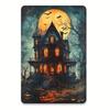 Metal Poster Halloween Vintage Wall Art Home Decor