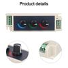DC12V24V Für RGB LED Dimmer Controller 3 Schleifenausgänge für Farbwechselnde Lichter Mühelose Helligkeitsregelung