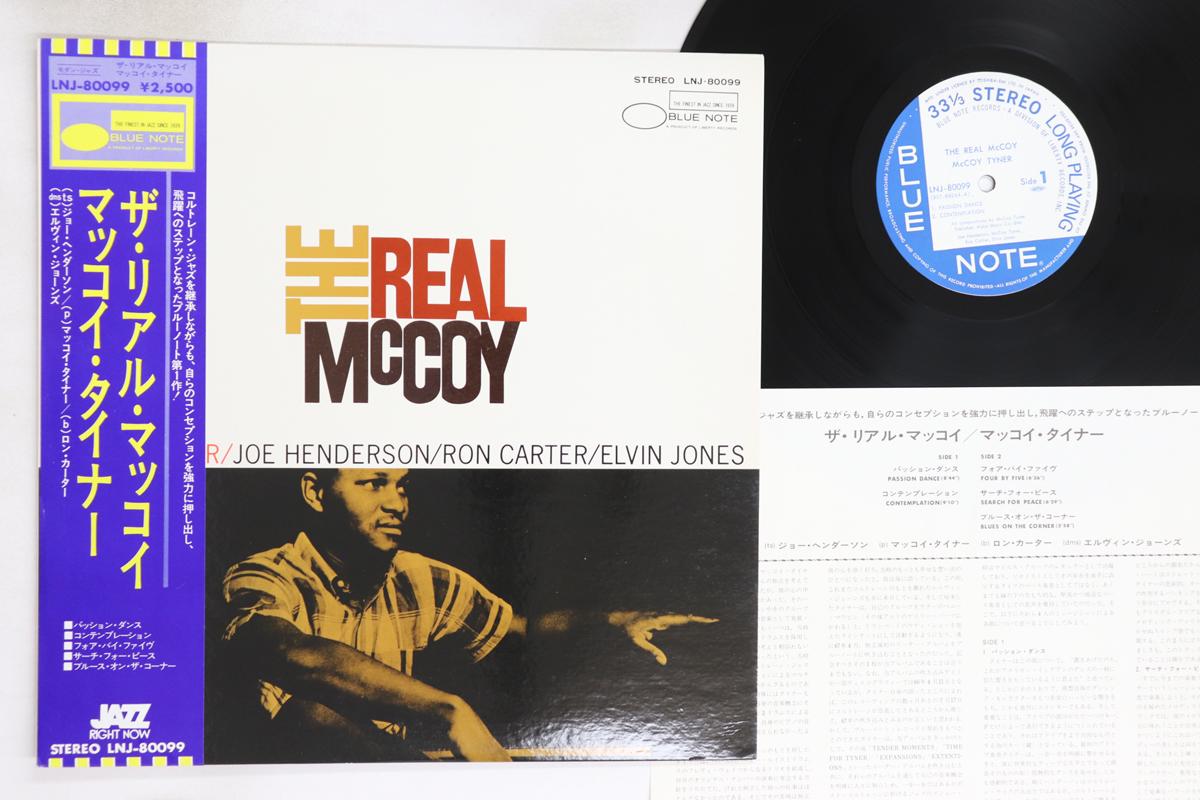

LP Record MCCOY TYNER - Real Mccoy LNJ80099BST8426 BLUE NOTE 1976 Japan Obi Jazz Used