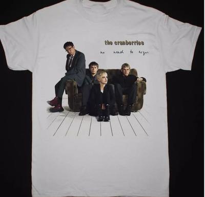 Raro The Cranberries Cotone Manica Corta Bianco S-2345XL