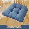 Comfort Linen & Plush Seat Cushion for Dining, Office, or Student Chairs