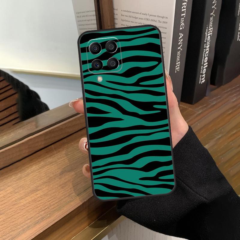 Zebra-Streifen-Druckabdeckung für Samsung Galaxy M23 M33 M53 M13 M51 M11 M31s M30s M12 M32 M52 M20 M14 M34 M54 Fall