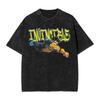Men Tshirt Invincibles Viltrum Empire Logo Minimalist Print Washed T Shirts Harajuku Summer Tees Pattern Casual Clothes
