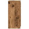 Sideboard with Drawers Rustic Wood Look 37.5 x 35 x 99 cm