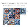 10pcs Tile Stickers Waterproof Self-Adhesive DIY Wall Decals For Kitchen Bathroom Home Laundry Room Decor