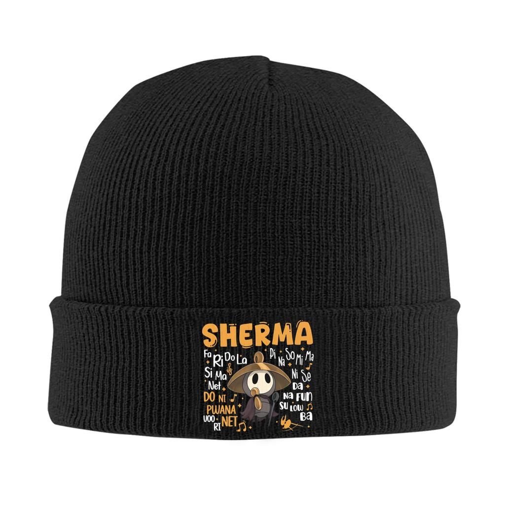 Kawaii Cute Game Hats Autumn Winter Skullies Beanies Fashion Hollow Knight  Cap Female Male Acrylic Knitted Caps