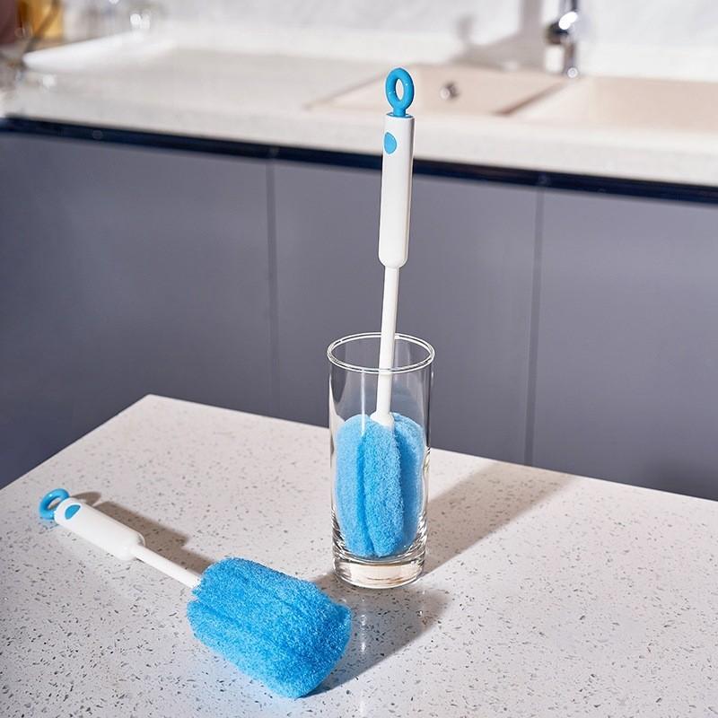 Durable Cleaning Cup Brush For Kitchen Use With Long Handle And Soft Bristles