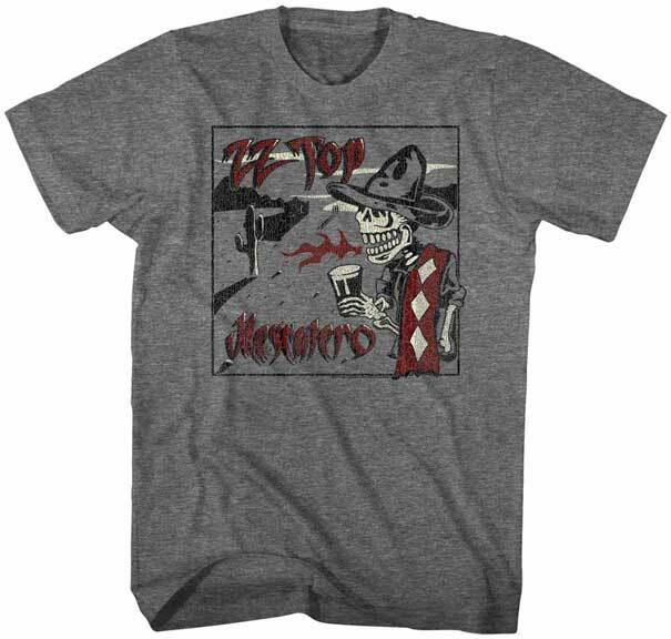 ZZ Top Mescalero Men T Shirt Rock Music Band Merch M
