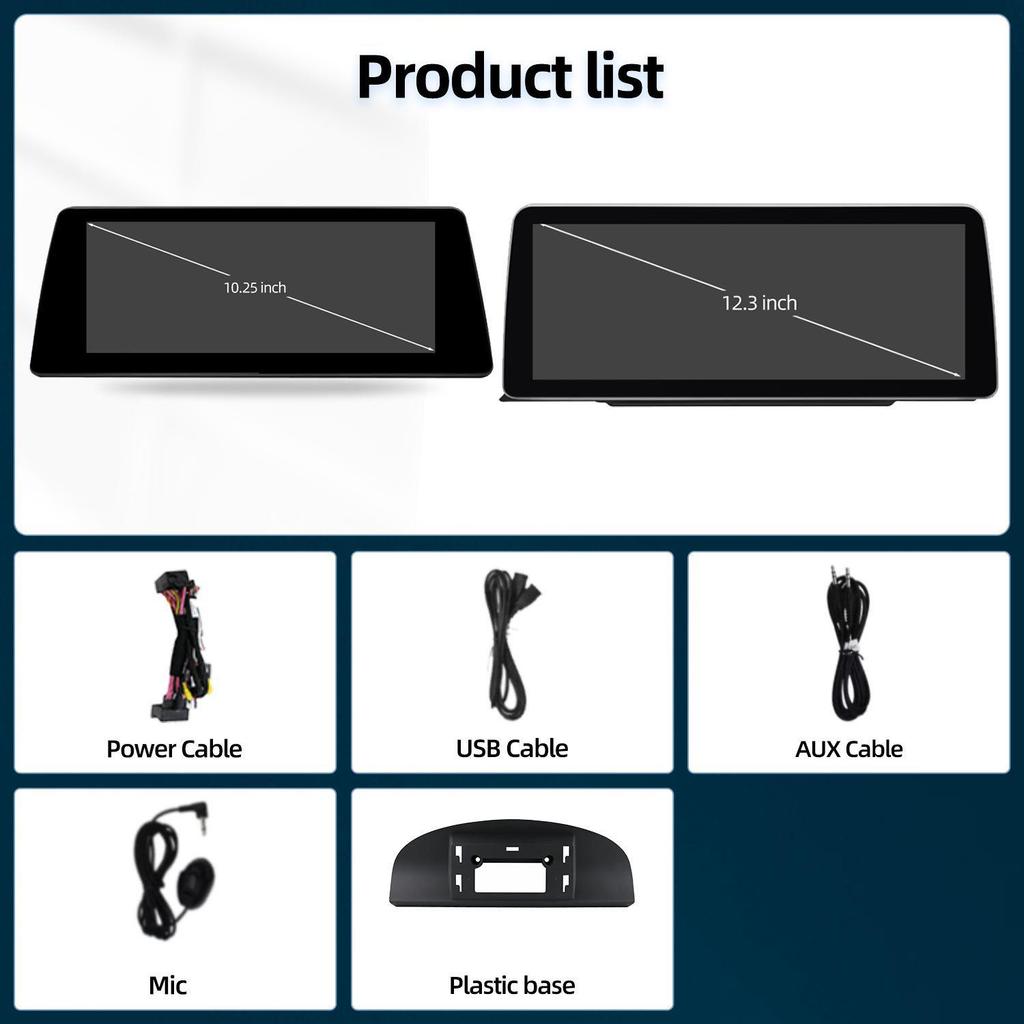BMW 5 Series E60-E64 Central Control Screen with Integrated GPS Navigation & Radio